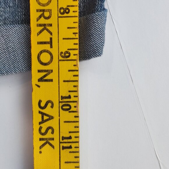 ZCO Jeans Short low-rise denim blue medium washed women's junior size 7 - Picture 9 of 11